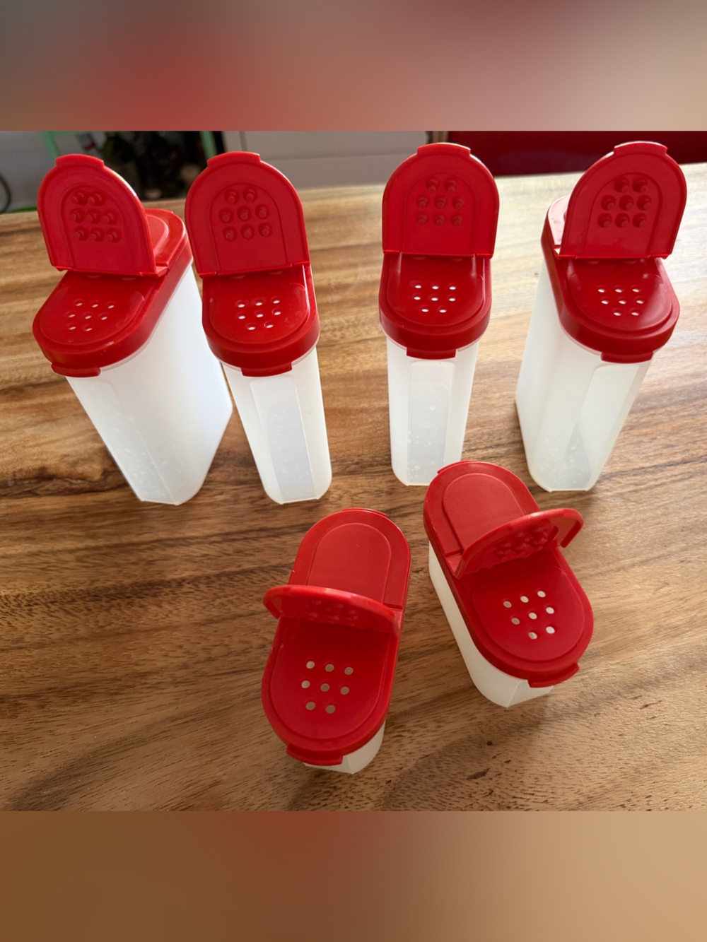 Vintage Tupperware Spice Containers
